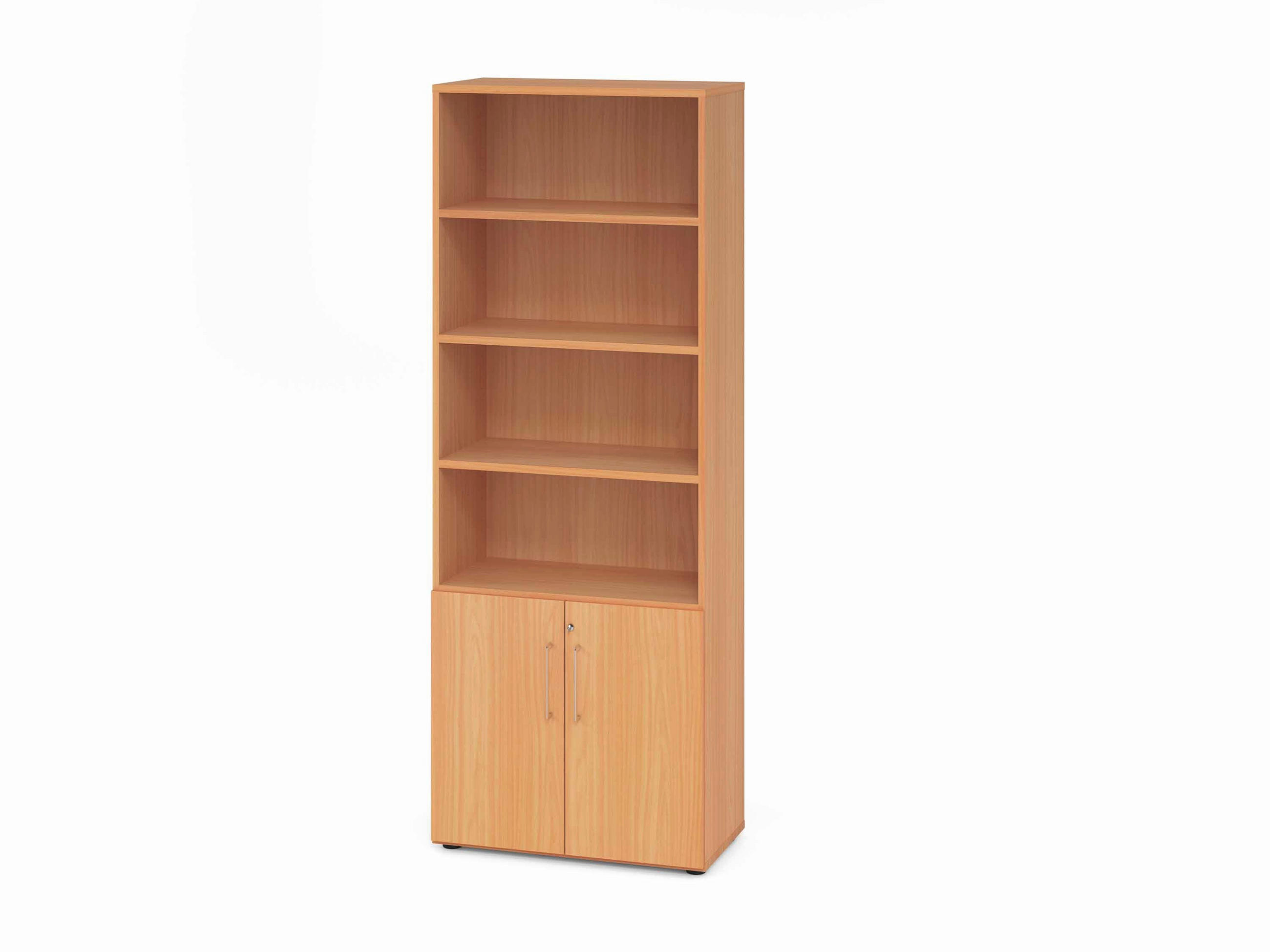 AKTENSCHRANK Buchefarben  - Buchefarben, Basics, Holzwerkstoff (80/215,6/41,7cm) - Venda
