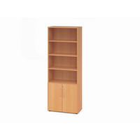 AKTENSCHRANK Buchefarben  - Buchefarben, Basics, Holzwerkstoff (80/215,6/41,7cm) - Venda