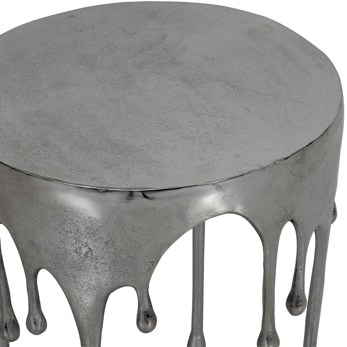 SIDOBORD i metall 43/43/56 cm  - silver, Modern, metall (43/43/56cm) - Ambia Home