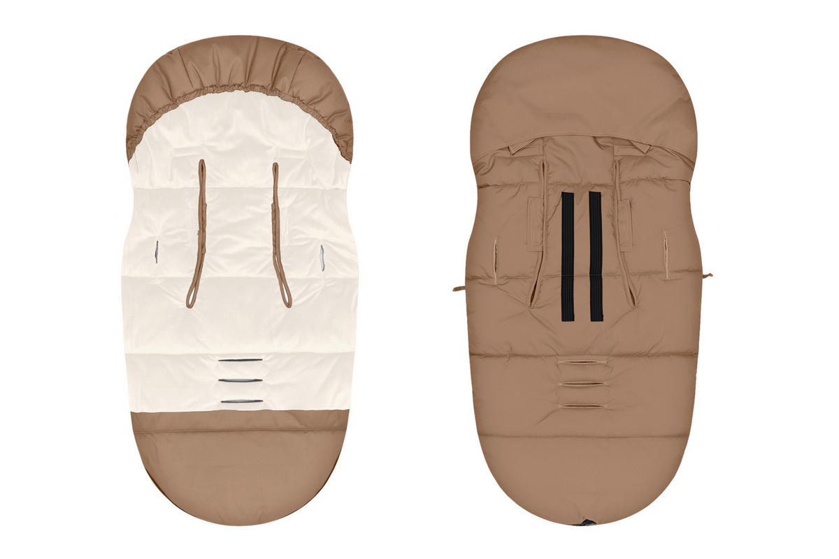 FUßSACK Ogre  - Braun, Basics, Kunststoff/Textil (53/105cm)