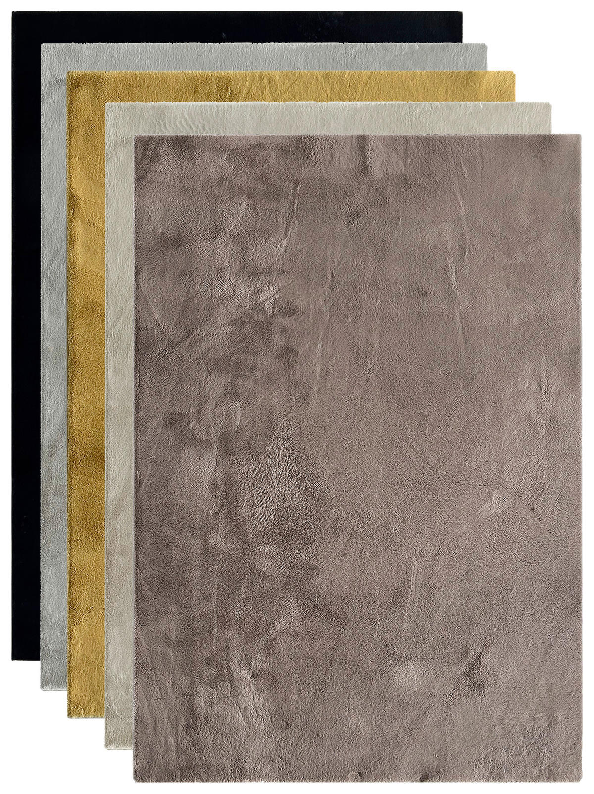 KOŽEŠINOVÝ KOBEREC, 120/160 cm, šedohnědá - šedohnědá, Konvenční, textil (120/160cm) - Boxxx