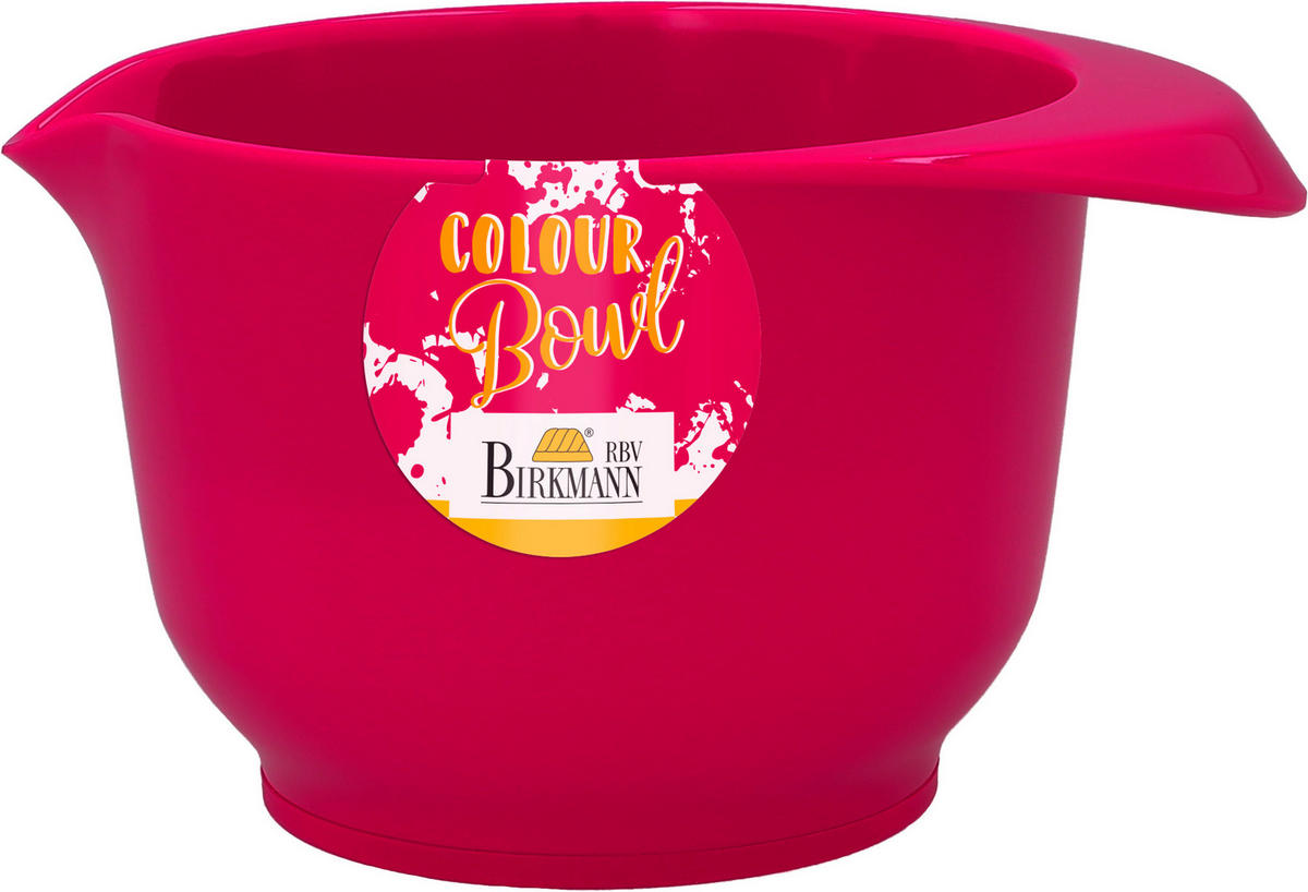 MISA NA MIEŠANIE, plast, 14.8/8.4/11,3 cm  - pink, Basics, plast (14.8/8.4/11,3cm) - Birkmann