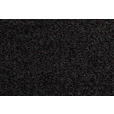 ECKSOFA  in Chenille Schwarz  340/190 cm  - Schwarz, Design, Kunststoff/Textil (340/190cm) - Belluti
