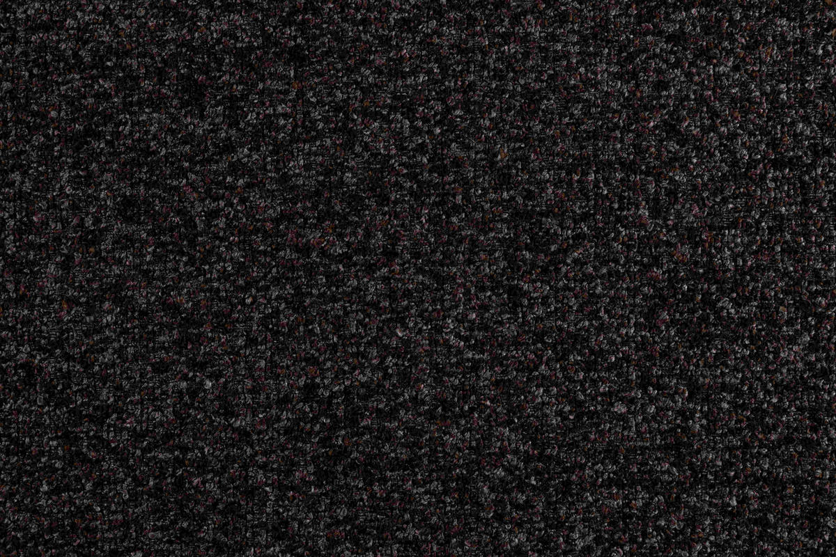 ECKSOFA  in Chenille Schwarz  340/190 cm  - Schwarz, Design, Kunststoff/Textil (340/190cm) - Belluti