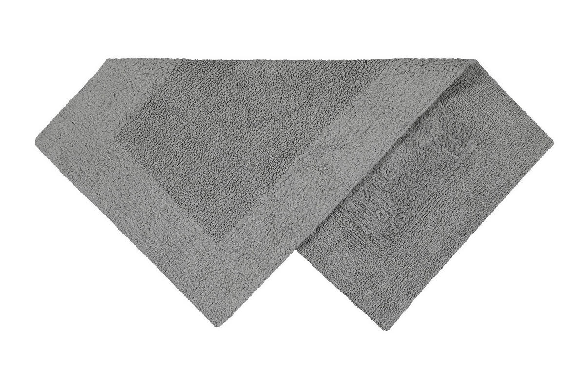 BADTEPPICH Grau 70/120 cm  - Grau, Basics, Textil (70/120cm) - WECON HOME BASIC