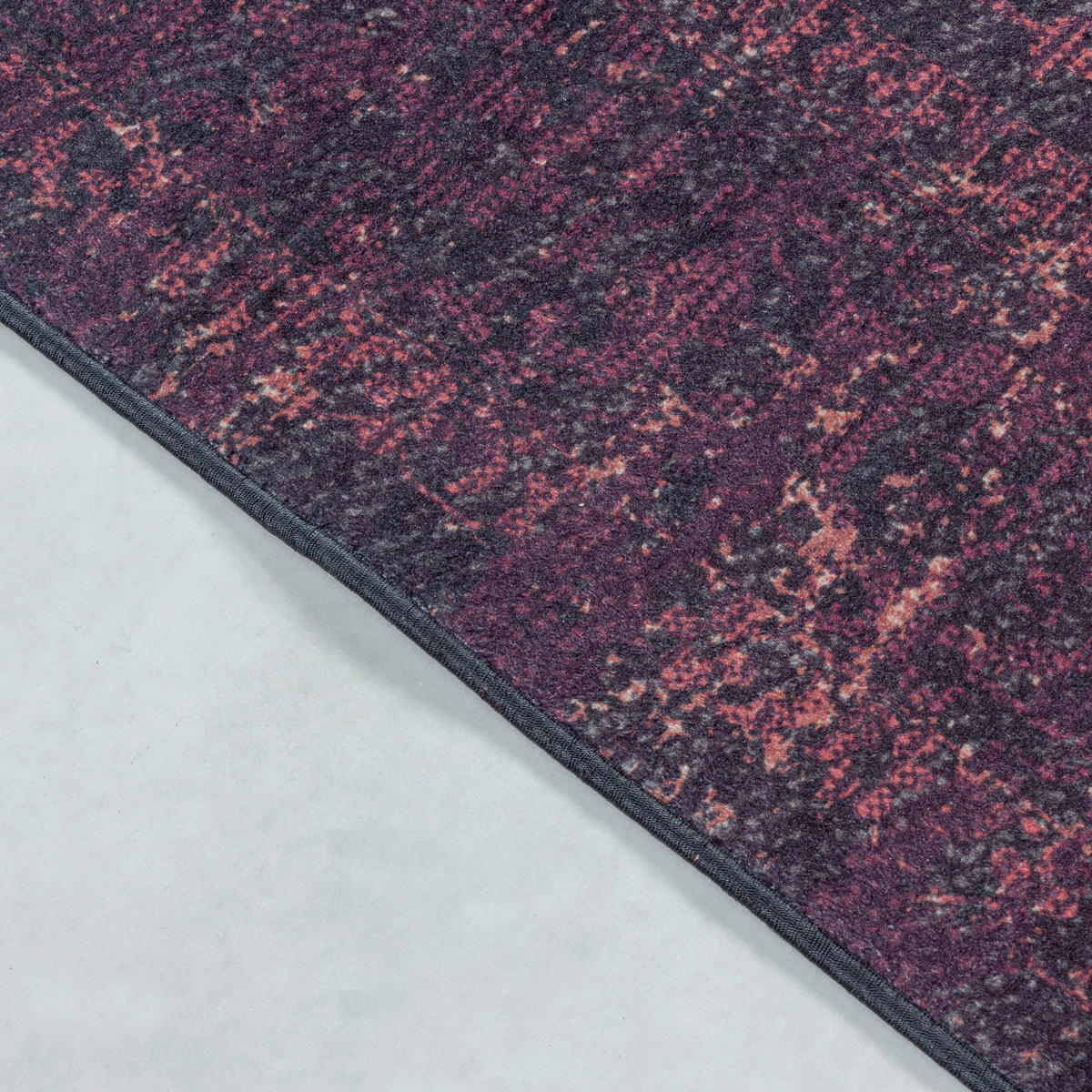 BĚHOUN, 80/250 cm, červená, černá - černá/červená, Design, textil/kůže (80/250cm) - Novel
