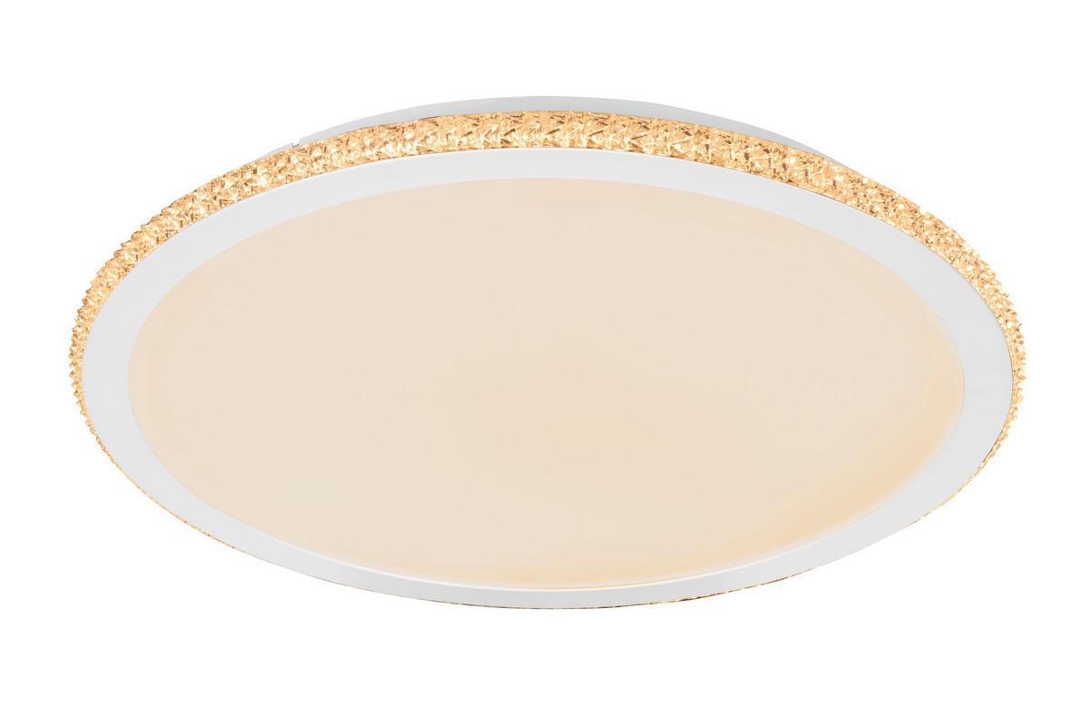 STROPNA LED-SVETILKA   40 W/4300 lm/3000 K/220-240 V/ - bela, Trend, kovina (50/5cm) - Novel