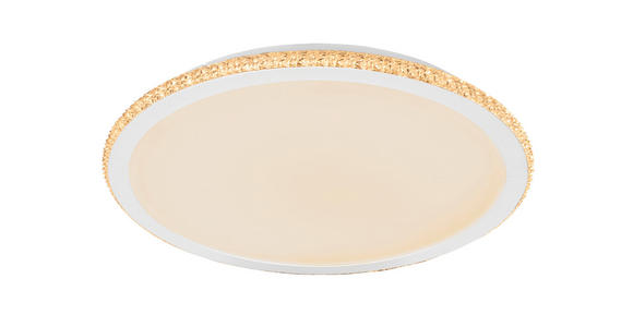LED-DECKENLEUCHTE 50/5 cm   - Weiß, Trend, Metall (50/5cm) - Novel