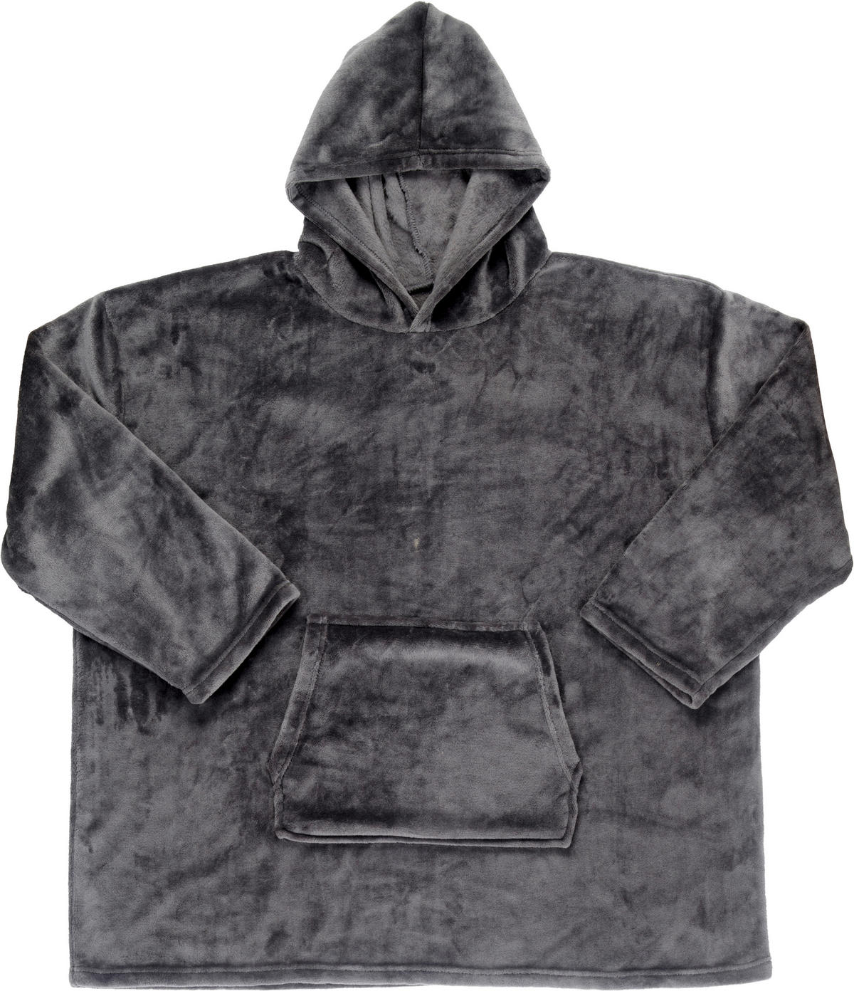 DEKA S RUKÁVY, polyester, 75/75 cm - antracitová, Trend, textil (75/75cm) - Esposa