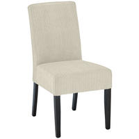 STUHL Webstoff Beige Buche massiv  - Wengefarben/Beige, MODERN, Holz/Textil (48/95/62cm)