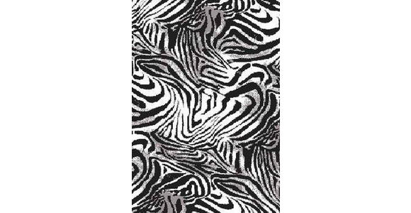 TEPPICH 80/150 cm Schwarz, Weiß - Schwarz/Weiß, Basics, Textil (80/150cm) - Novel