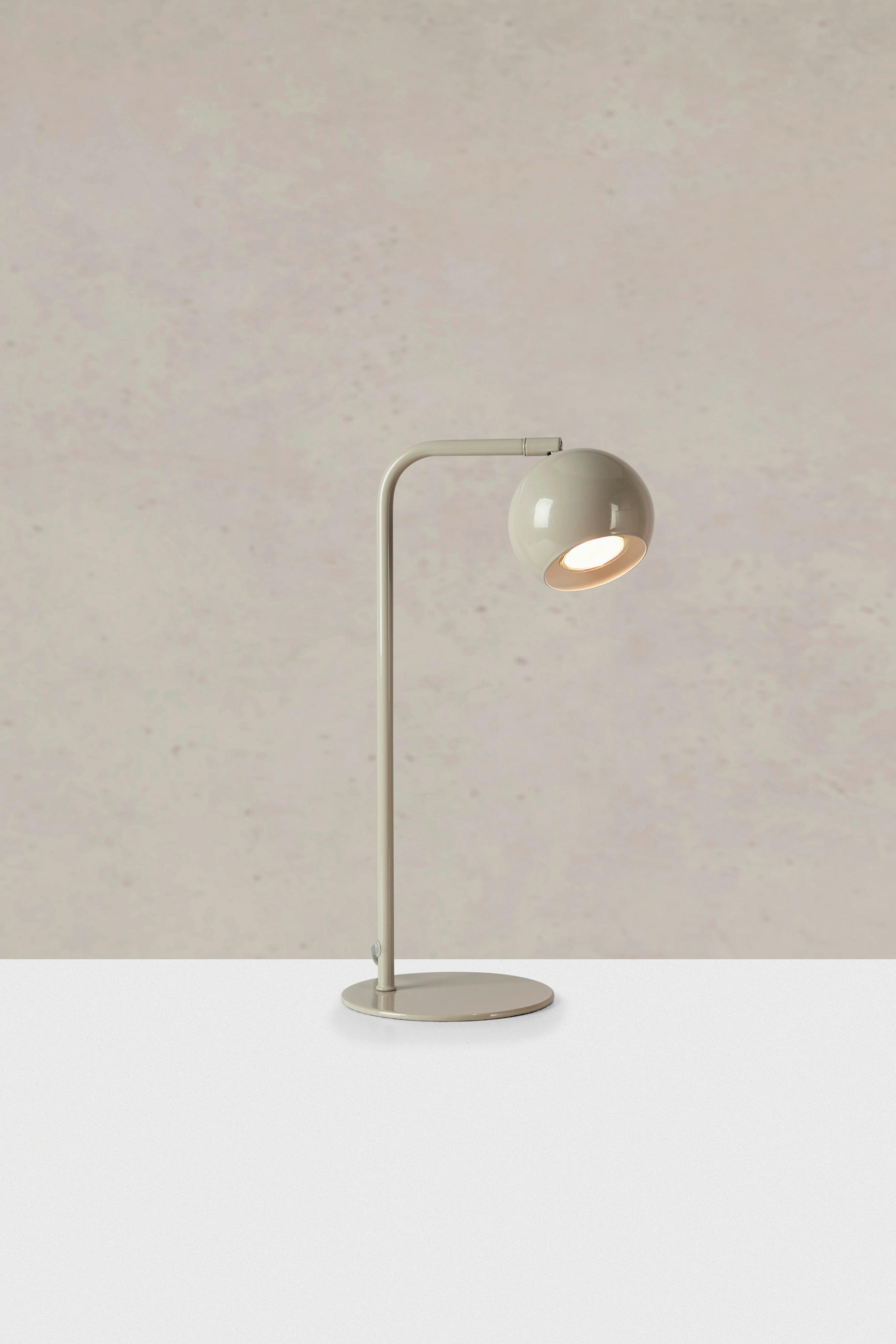 TISCHLEUCHTE Pop 15/39,5/25 cm - Greige, Design, Metall (15/39,5/25cm) - Markslöjd