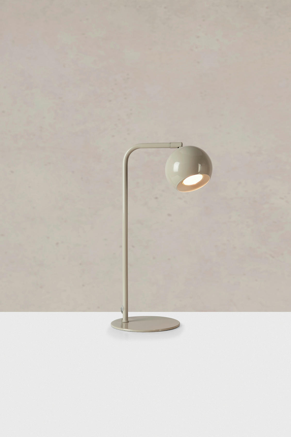 TISCHLEUCHTE Pop 15/39,5/25 cm   - Greige, Design, Metall (15/39,5/25cm) - Markslöjd