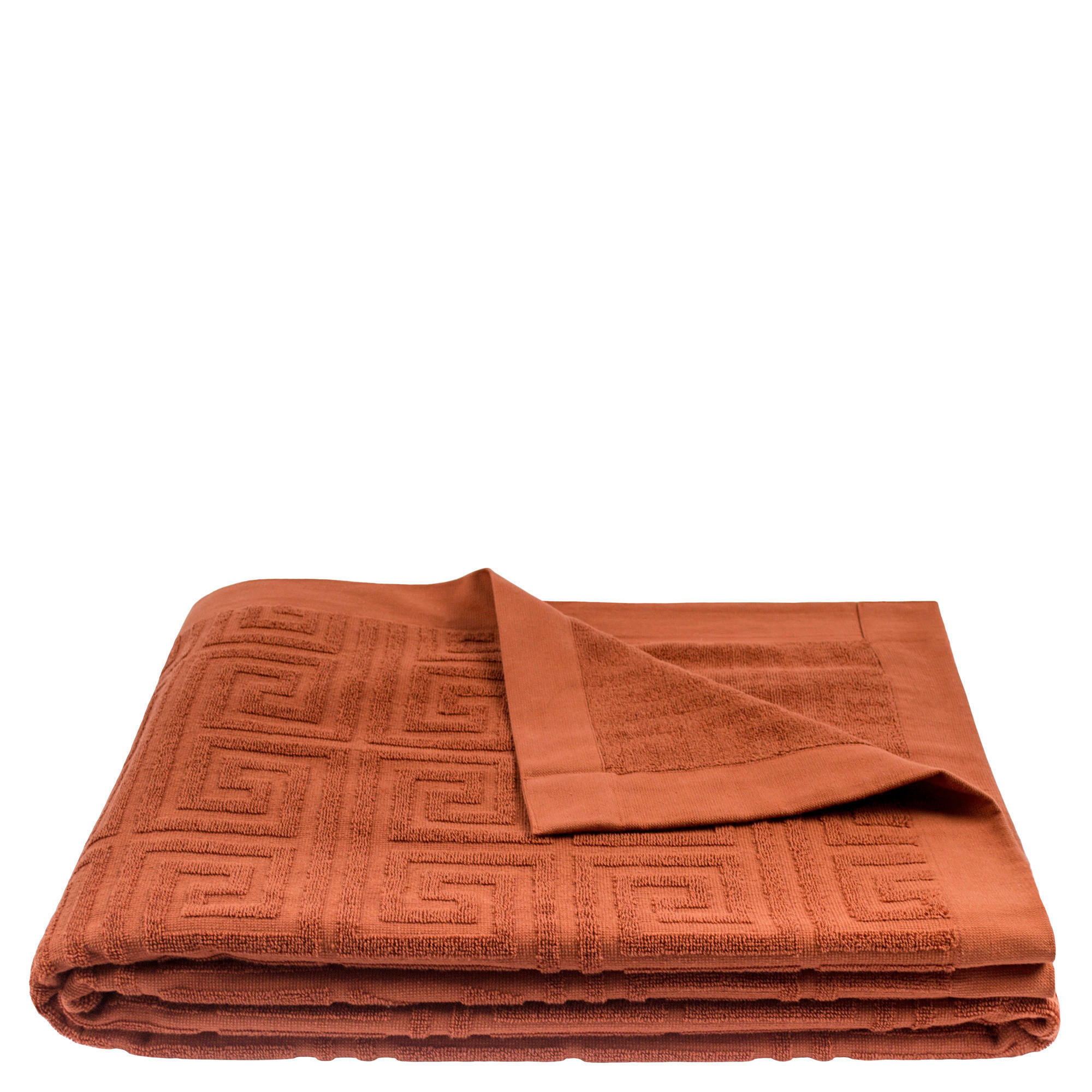 WOHNDECKE Water Leg 150/200 cm  - Rostfarben, KONVENTIONELL, Textil (150/200cm) - Zoeppritz