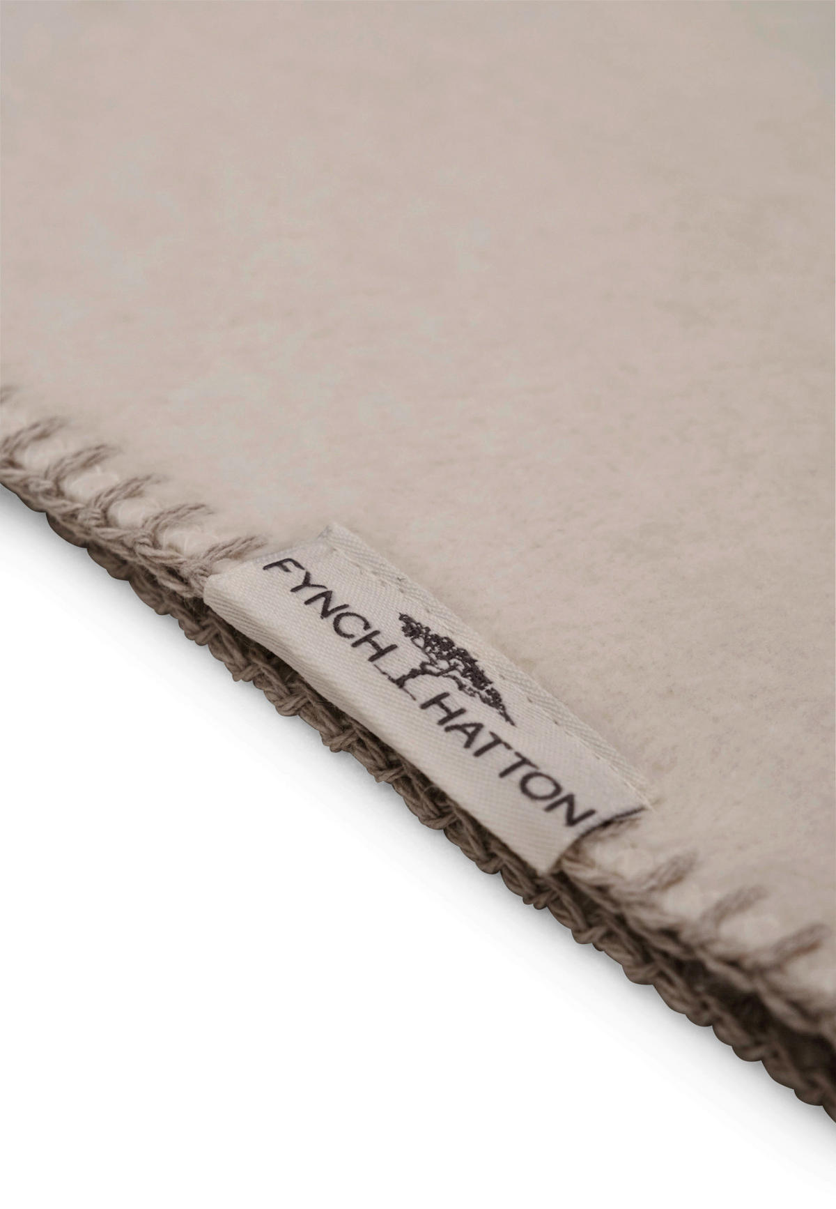 WOHNDECKE 210/150 cm  - Greige/Weiß, Basics, Textil (210/150cm) - FYNCH-HATTON