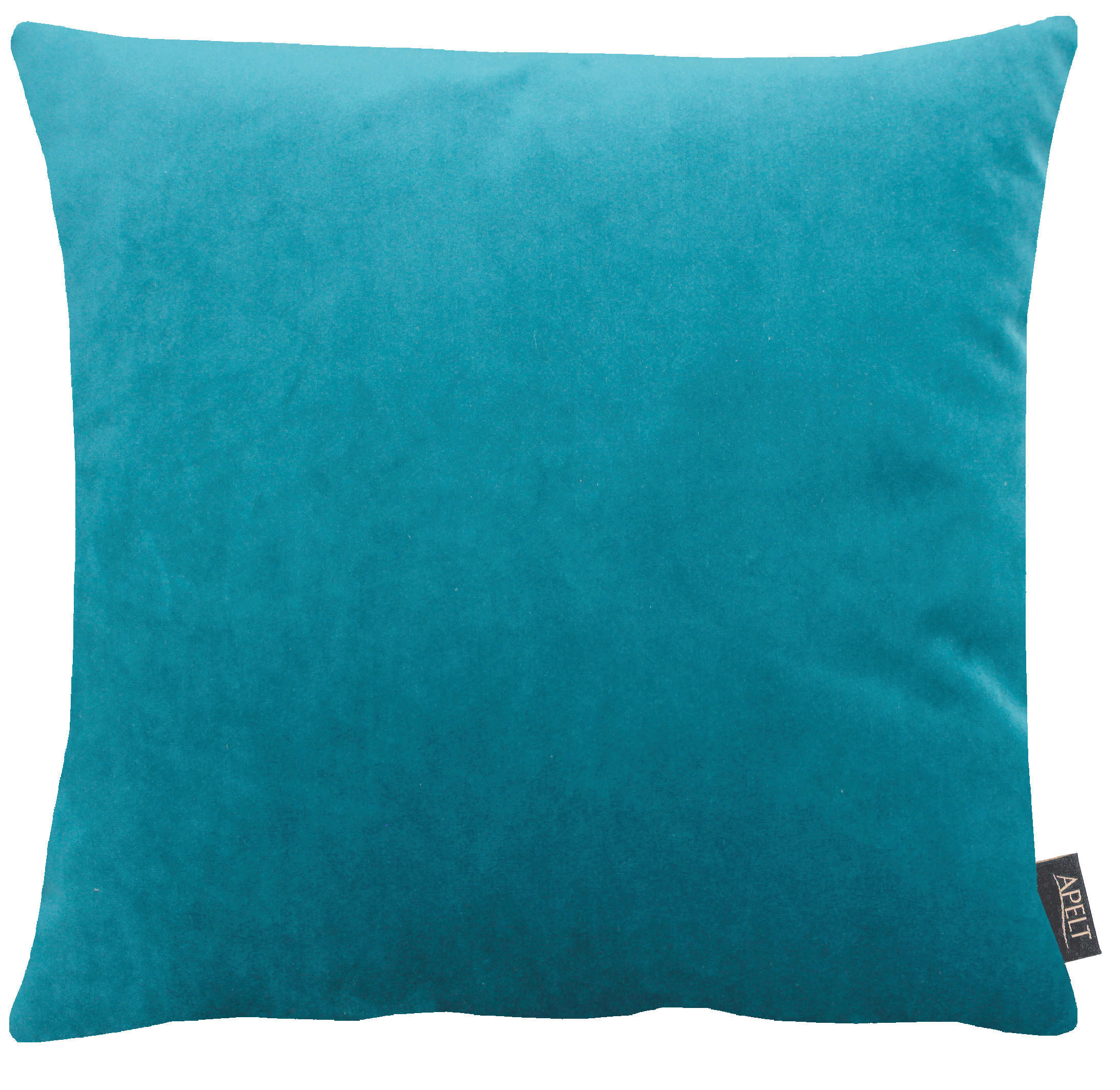 ZIERKISSEN   45/45 cm   - Petrol, Basics, Textil (45/45cm) - Apelt