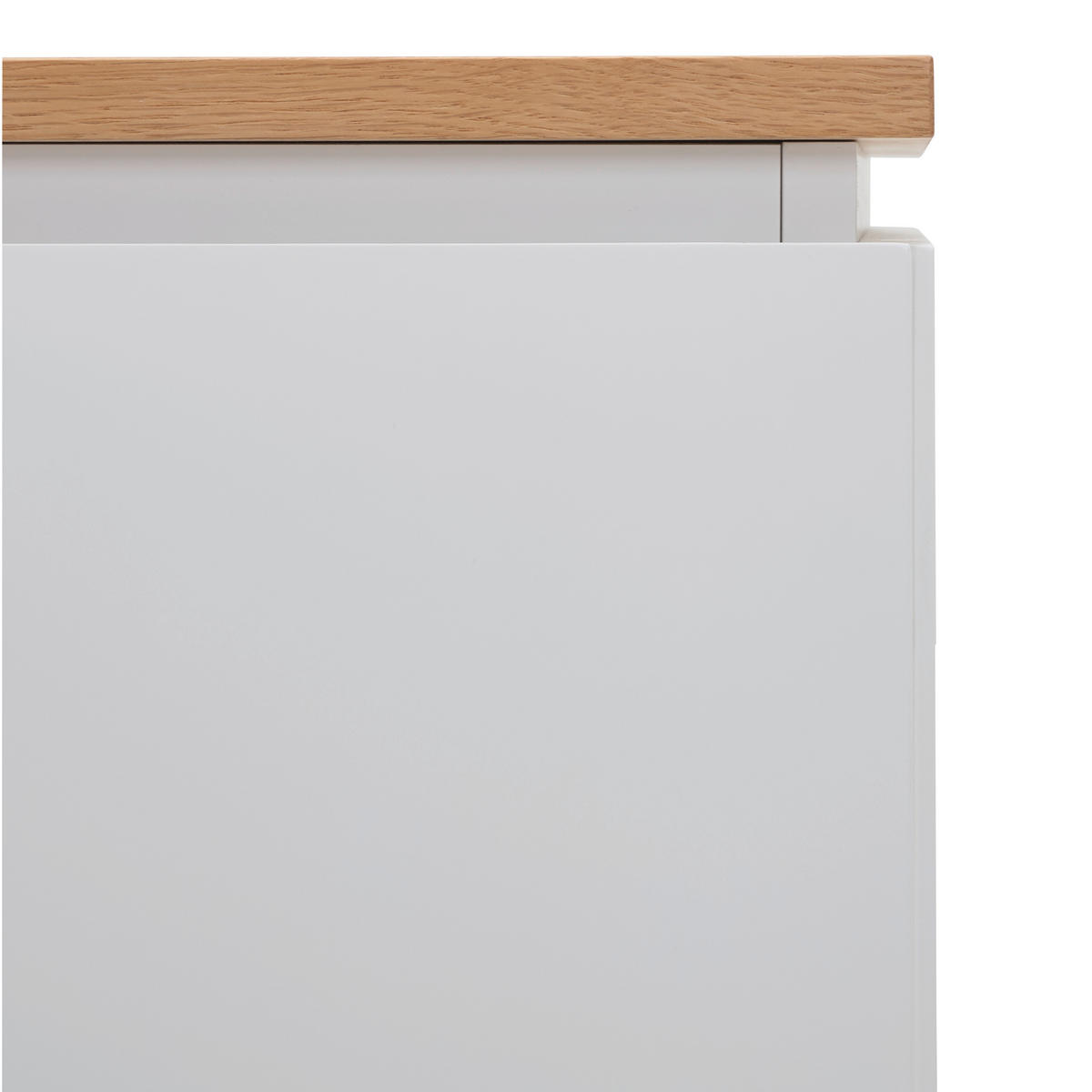 HIGHBOARD  in 100/120/40 cm  - Eichefarben/Weiß, KONVENTIONELL, Holz/Holzwerkstoff (100/120/40cm) - Novel