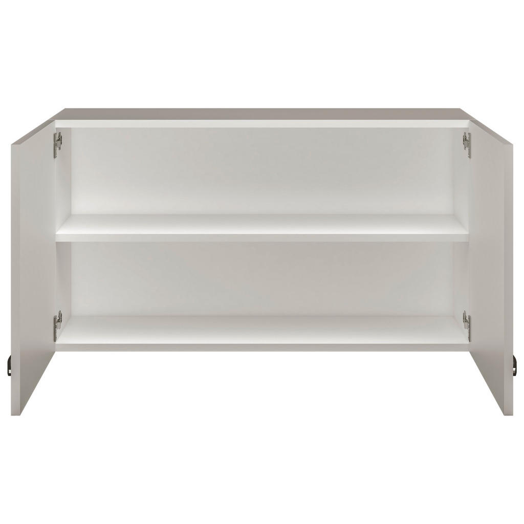 Thumbnail - FlexWell Küchenoberschrank, Weiß, Weiß Hochglanz, Metall, 1 Fächer, einzeln stellbar, 100x54.8x32 cm, Made in Germany, h...