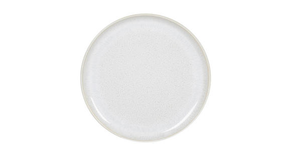 SPEISETELLER 27 cm - Creme, Design, Keramik (27cm) - Novel