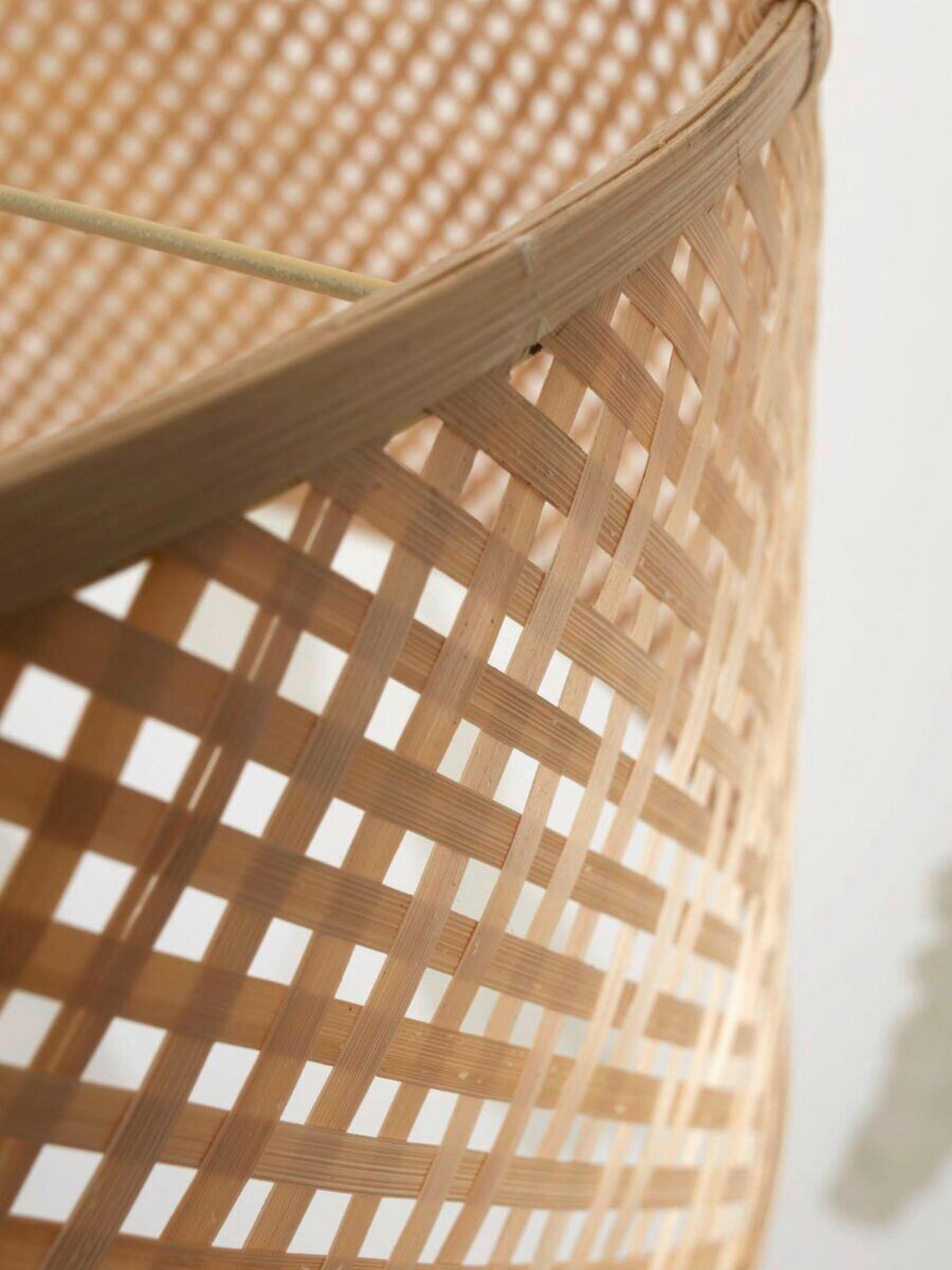 STEHLEUCHTE Skandinavisch 58/32/150 cm  - Naturfarben, Trend (58/32/150cm) - Good & Mojo