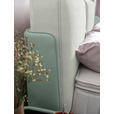 BOXSPRINGBETT 180/200 cm  in Hellgrau, Salbeigrün  - Salbeigrün/Hellgrau, Design, Textil/Metall (180/200cm) - Johann Jakob