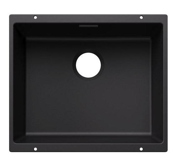 SPÜLE Subline  - Schwarz, Basics, Stein (53/20,3/46cm) - Blanco