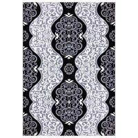 VINTAGE-TEPPICH 120/170 cm Eleysa Grau, Schwarz, Weiß  - Schwarz/Weiß, LIFESTYLE, Textil (120/170cm) - Novel