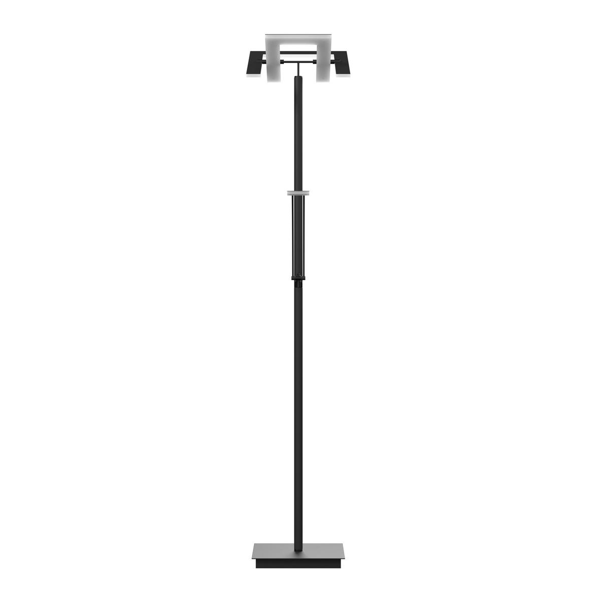 LED-DECKENFLUTER Niko 35/180 cm  - Schwarz, KONVENTIONELL, Kunststoff/Metall (35/180cm) - Dieter Knoll