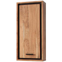 HÄNGESCHRANK 30/70/20 cm  - Schwarz/Akaziefarben, KONVENTIONELL, Holz/Metall (30/70/20cm) - Landscape