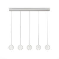 LED-HÄNGELEUCHTE 84/11/230 cm  - Klar, Design, Kunststoff/Metall (84/11/230cm) - Ideal Lux