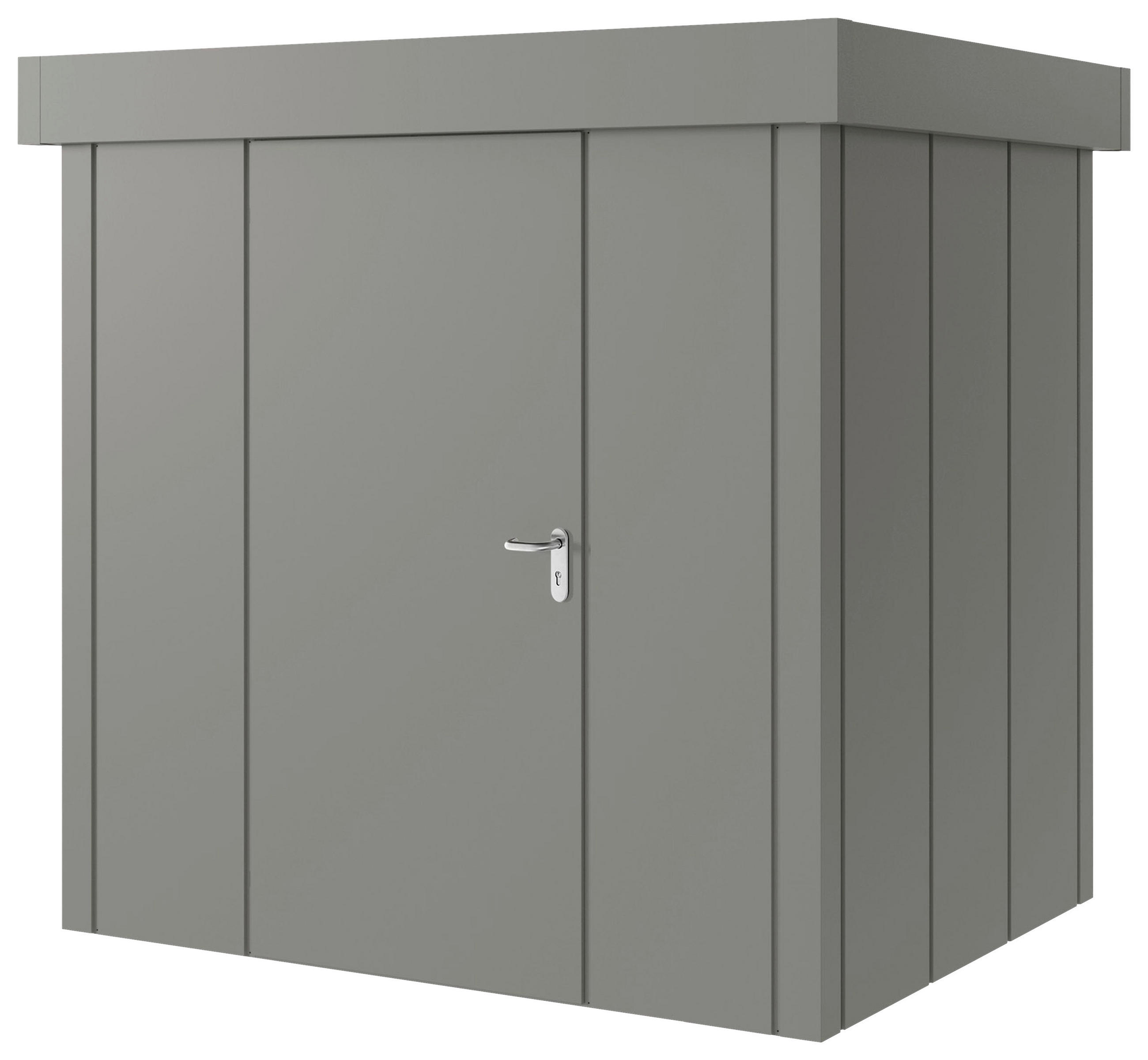 GERÄTEHAUS 229/220/181 cm  - Alufarben, Basics, Metall (229/220/181cm)