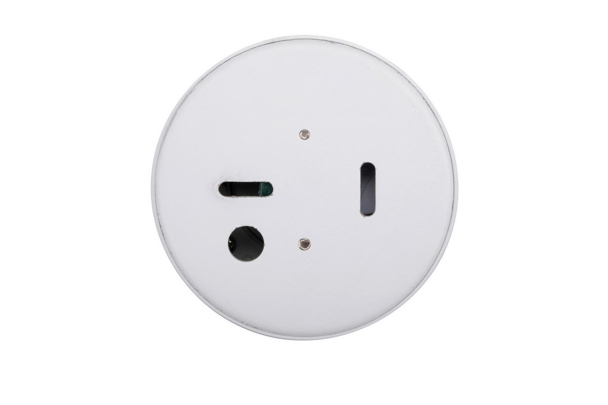 LED-SPOTKOPF Puk 8,5/6 cm  - Weiß, Design, Metall (8,5/6cm) - Novel