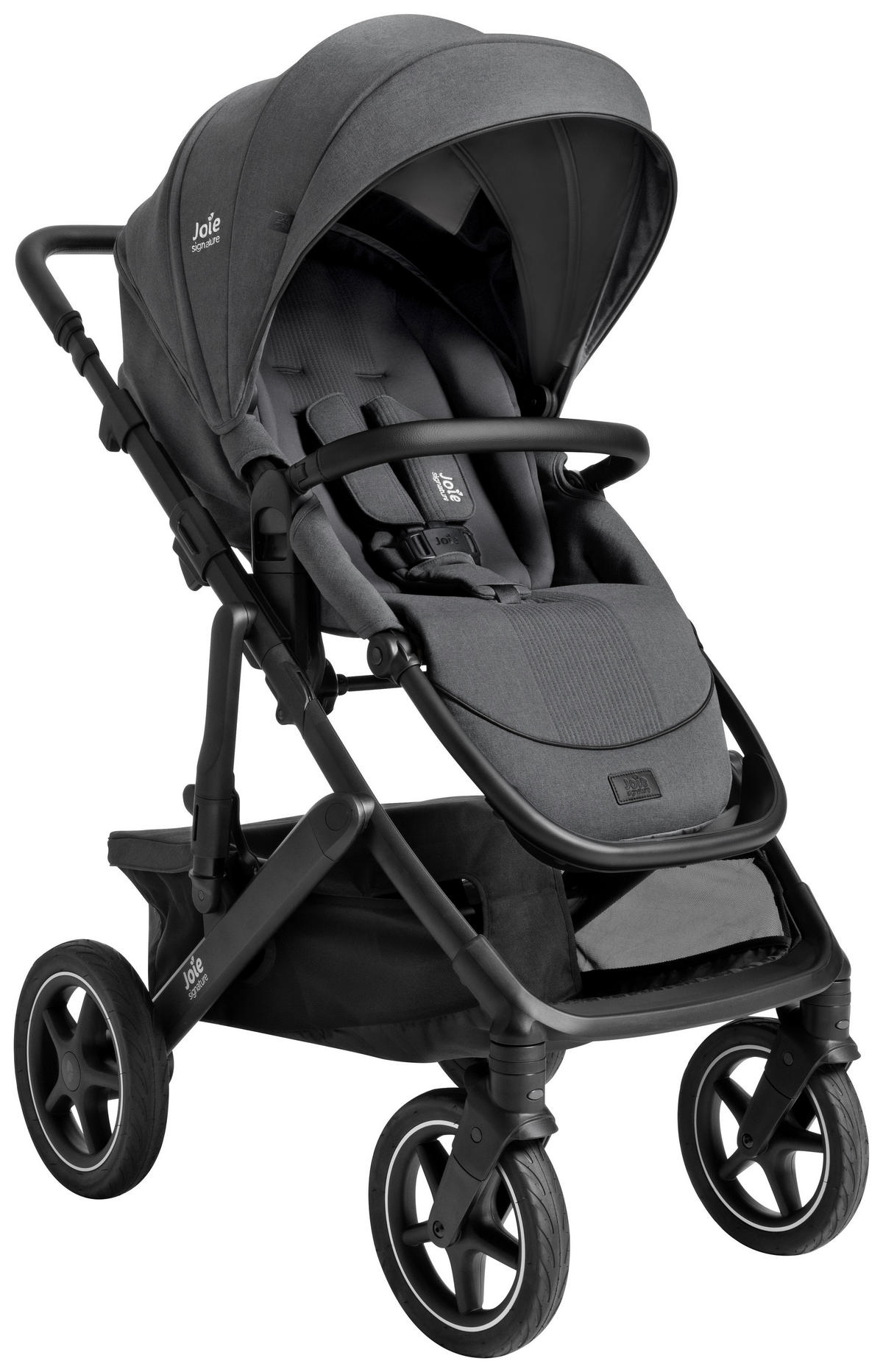 KOMBIKINDERWAGEN  Vinca 2in1  Ebony  - Schwarz/Grau, Basics, Kunststoff/Metall (65/109/97cm) - JOIE SIGNATURE