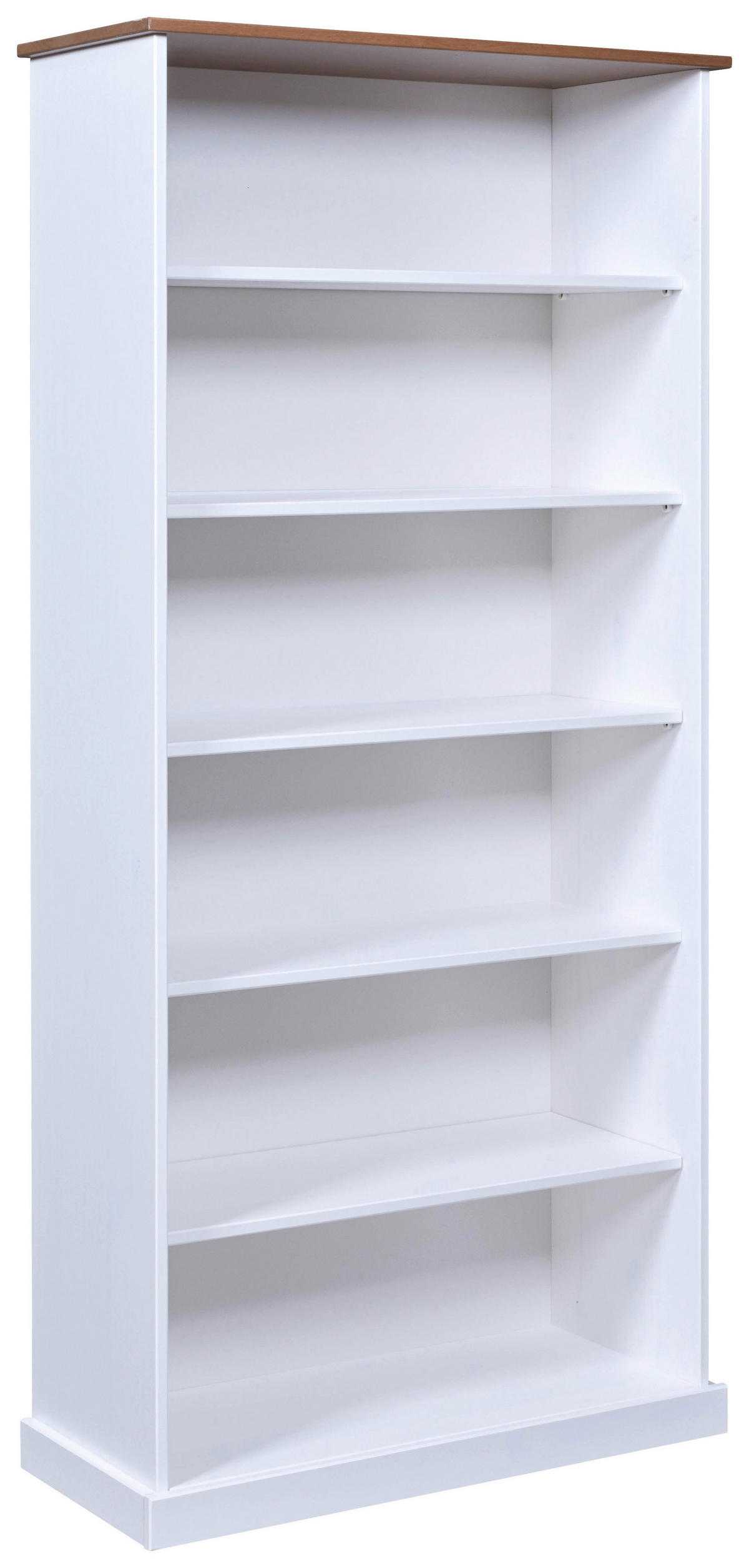 REGAL  90/190/38 cm Weiß  - Weiß, MODERN, Holz (90/190/38cm) - Livetastic