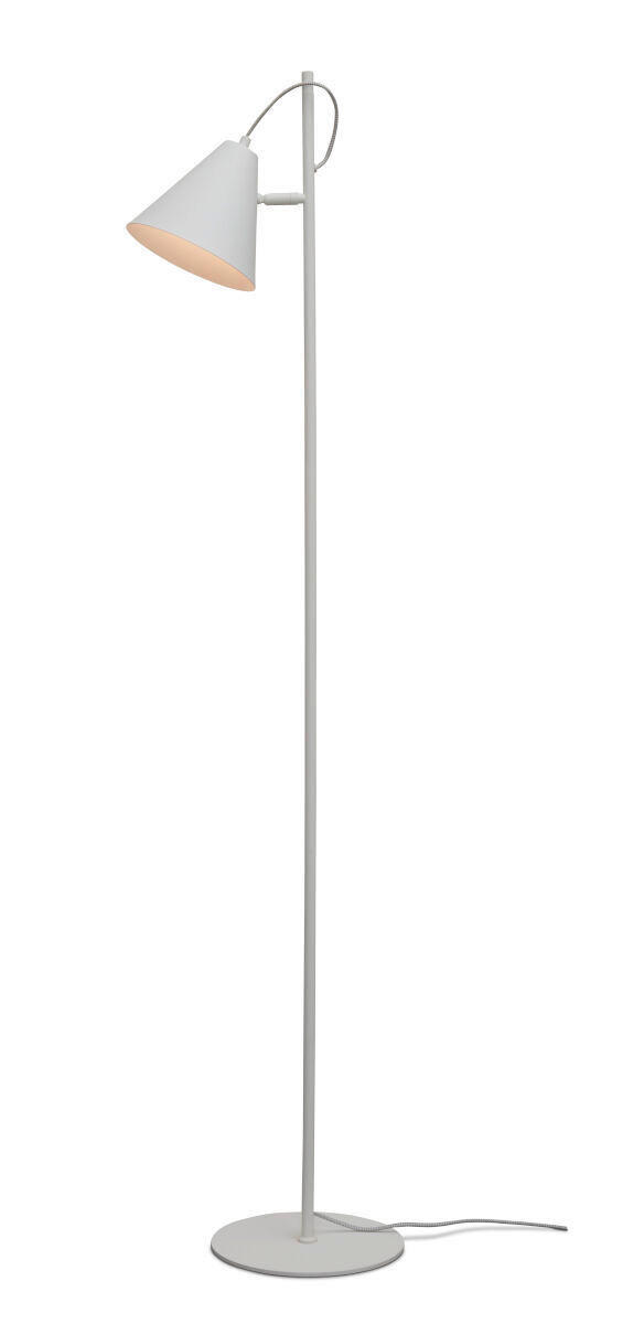 STEHLEUCHTE 25/35,5/151 cm    - Weiß, Trend, Metall (25/35,5/151cm) - It's about Romi