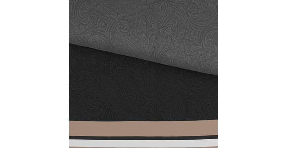 BETTWÄSCHE Mavie Satin 140/200 cm - Grau, KONVENTIONELL, Textil (140/200cm) - Novel