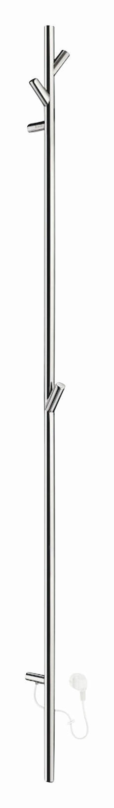 HANDTUCHTROCKNER  - Edelstahlfarben, Basics, Metall (8/172cm)