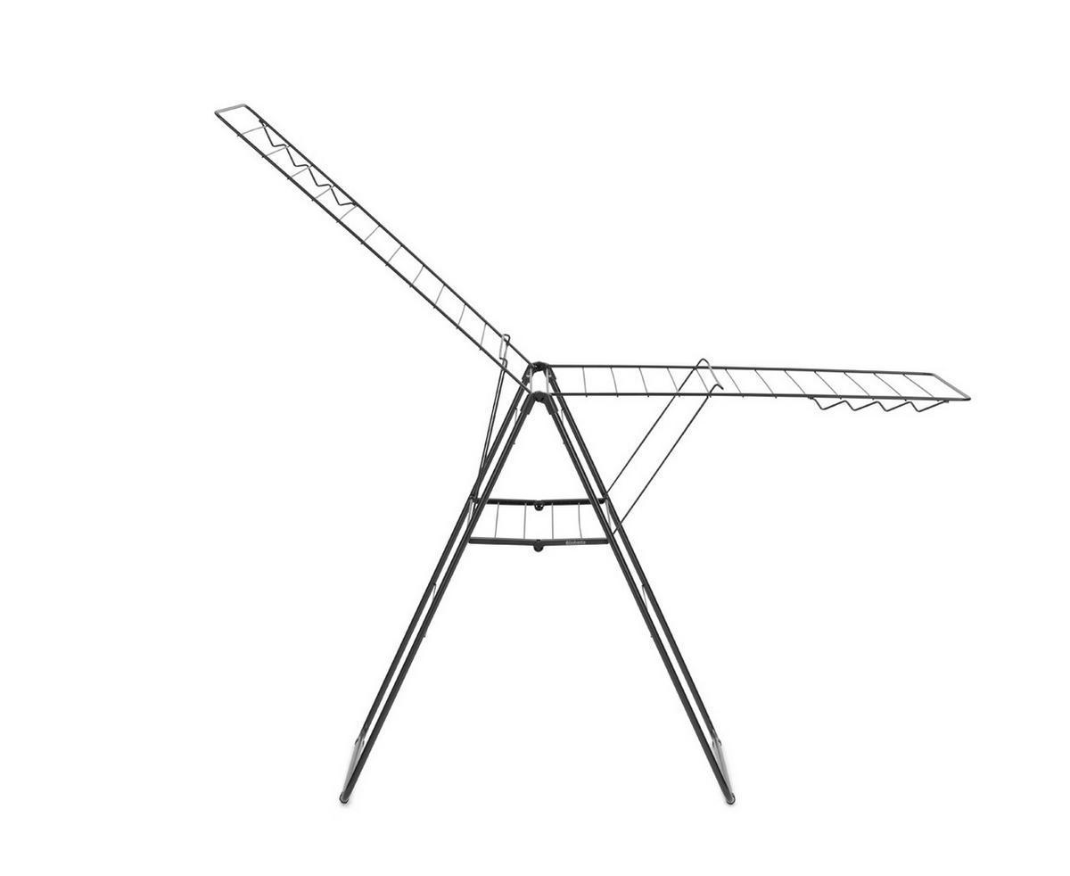 STANDTROCKNER  - Schwarz, Basics, Metall (59.2/98.4/5cm) - Brabantia