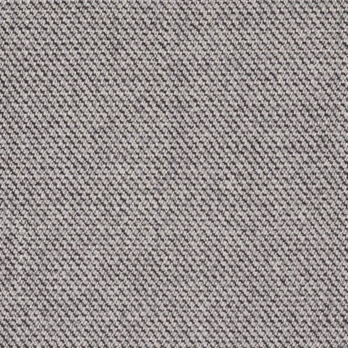 BÜROHOCKER Wollmischung mel. Hellgrau, Platinfarben  - Platinfarben/Hellgrau, Basics, Textil/Metall (55/45,66/55cm) - Aeris