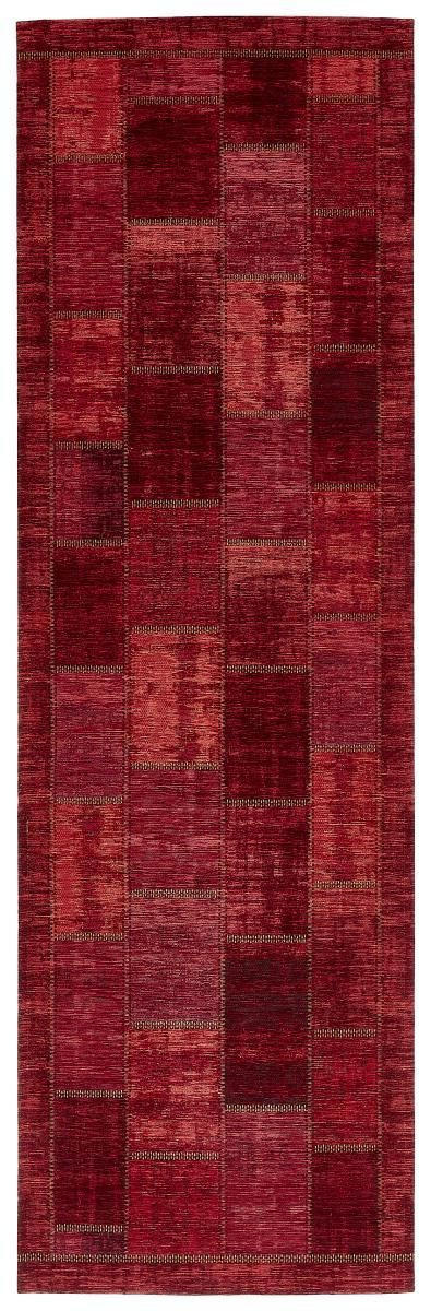 LÄUFER 80/300 cm  - Dunkelrot, Trend, Textil (80/300cm) - Novel