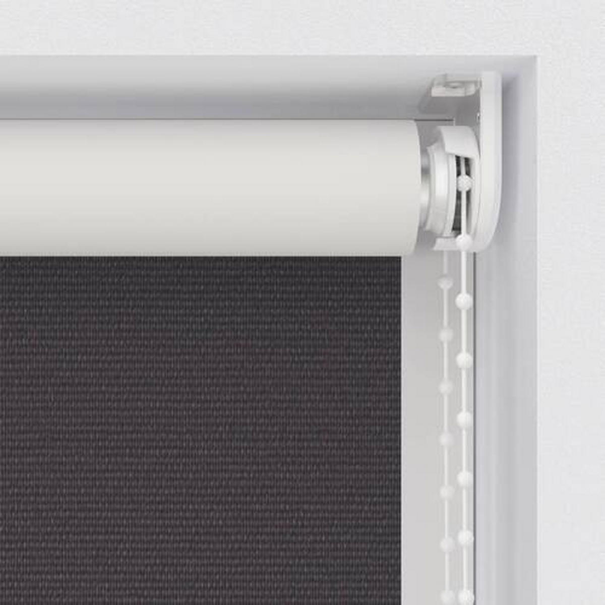 VERDUNKELUNGSROLLO 80/190 cm  - Anthrazit, Design, Textil (80/190cm)