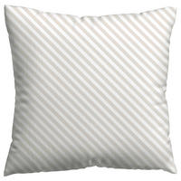 KISSENHÜLLE Woven Satin Fade 40/40 cm  - Taupe/Weiß, Basics, Textil (40/40cm) - Schlafgut