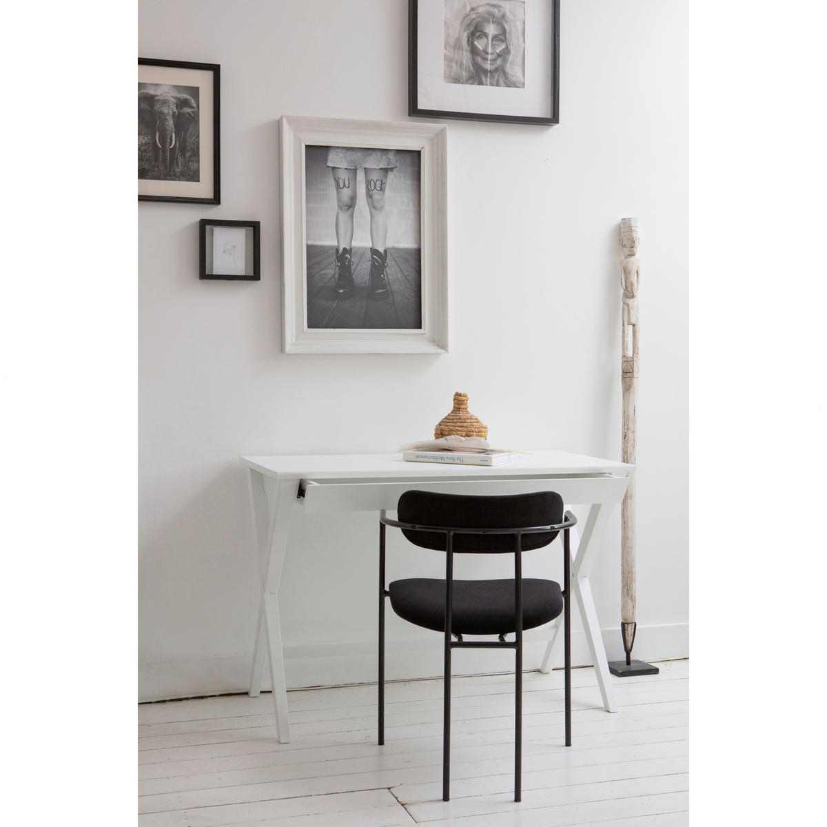 ARMLEHNSTUHL-SET 2 Stück  in Eisen Samt  - Schwarz, MODERN, Textil/Metall (52/74/50cm) - Livetastic