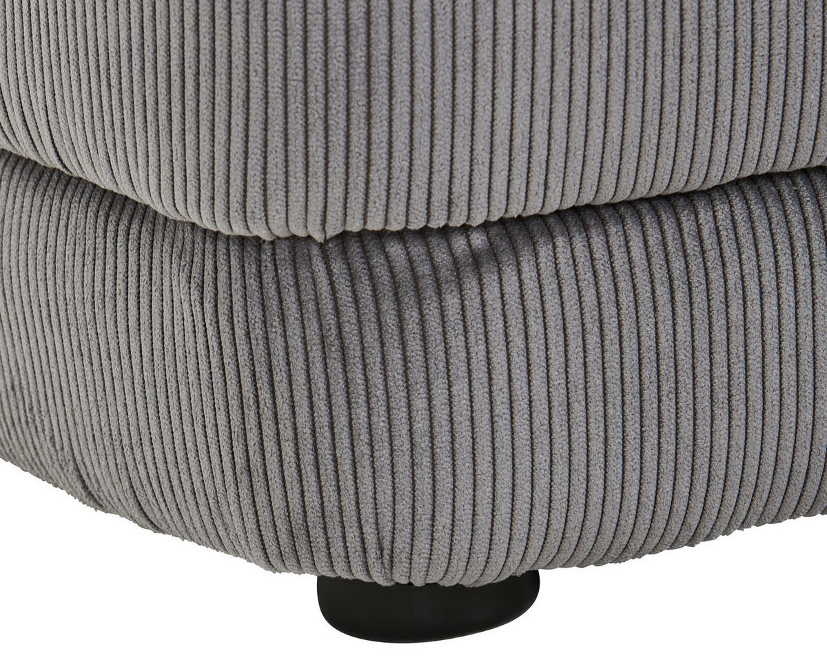 SESSEL Cord Grau    - Grau, Design, Holz/Textil (64/71/73cm) - MID.YOU