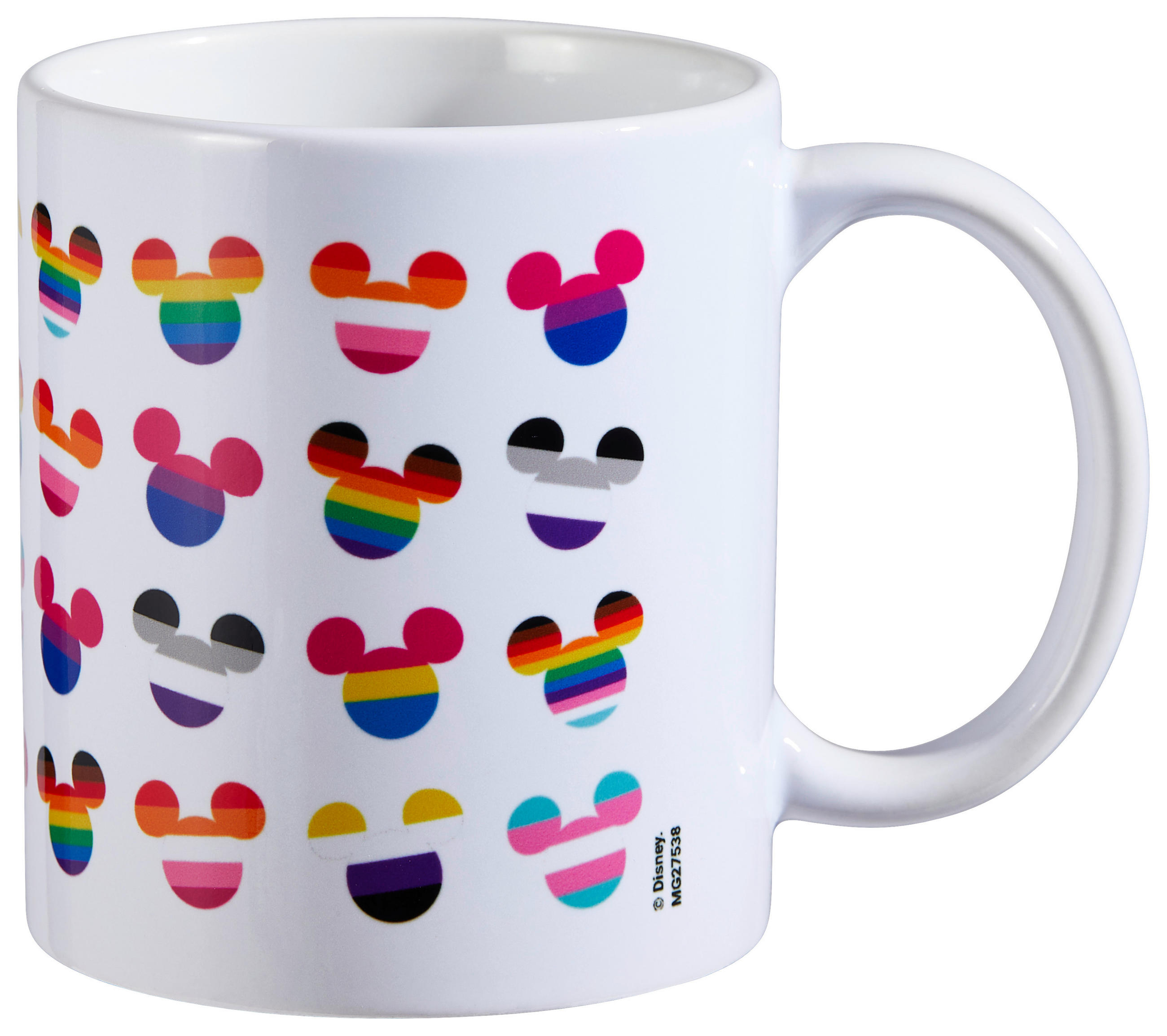 KAFFEETASSE Mickey & Minnie 315 ml  - Multicolor, Basics, Keramik (12/9/10,5cm) - Disney