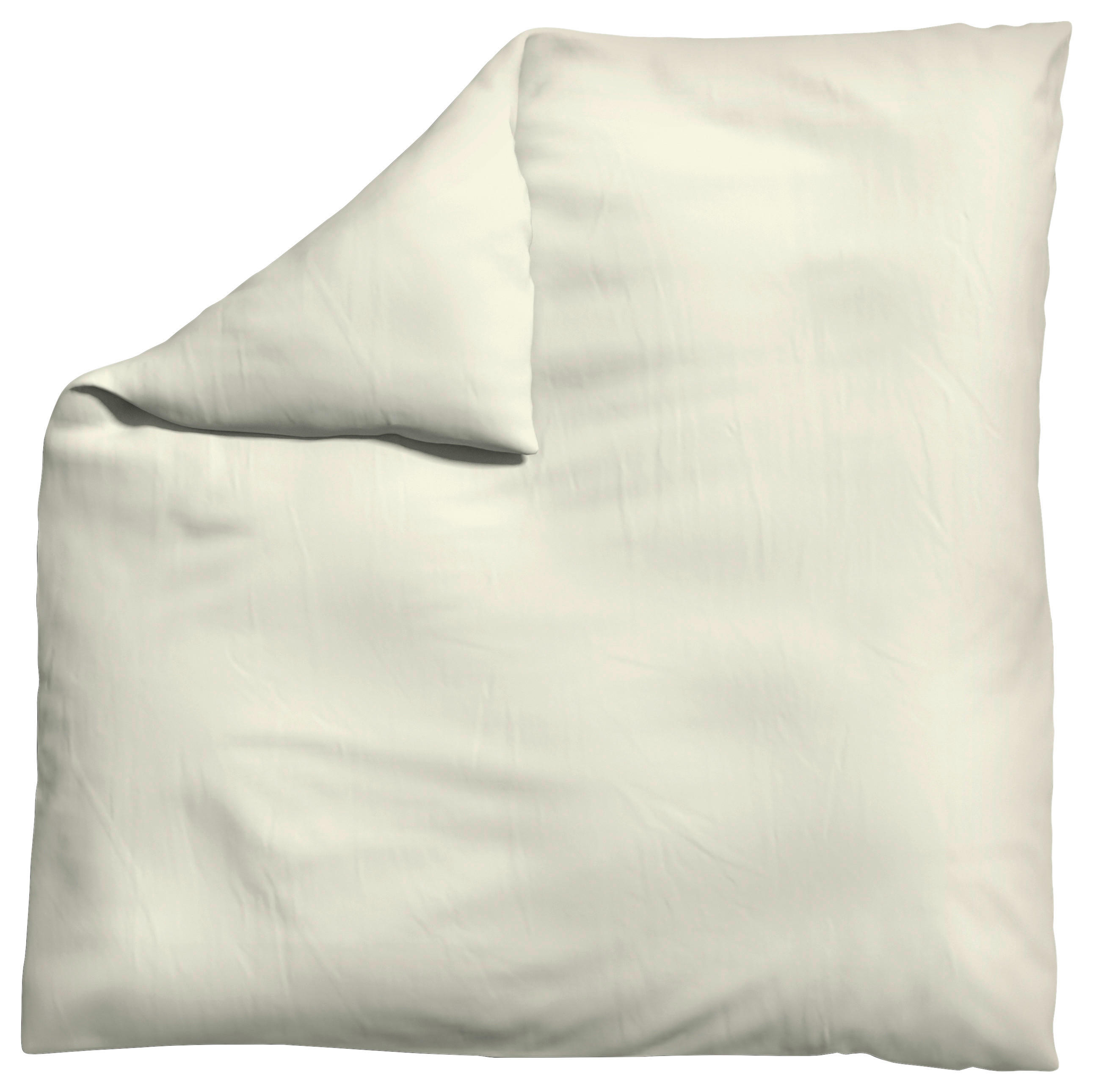 BETTDECKENBEZUG KNITTED JERSEY Jersey 200/200 cm  - Hellgelb, Basics, Textil (200/200cm) - Schlafgut