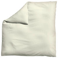 BETTDECKENBEZUG KNITTED JERSEY Jersey 200/200 cm  - Hellgelb, Basics, Textil (200/200cm) - Schlafgut