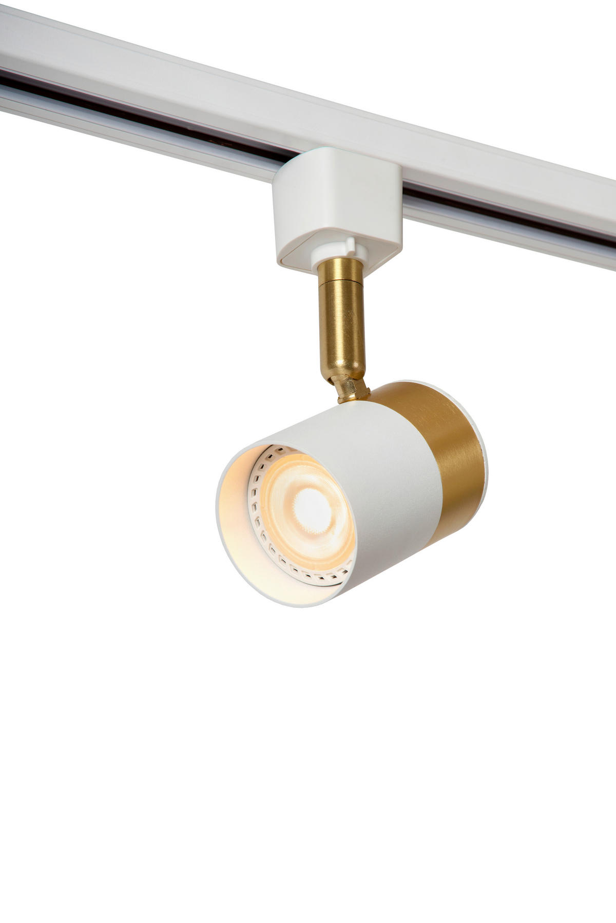 SCHIENENSYSTEM Track 5.6/5.6/12.5 cm   - Weiß, Basics, Metall (5.6/5.6/12.5cm) - Lucide