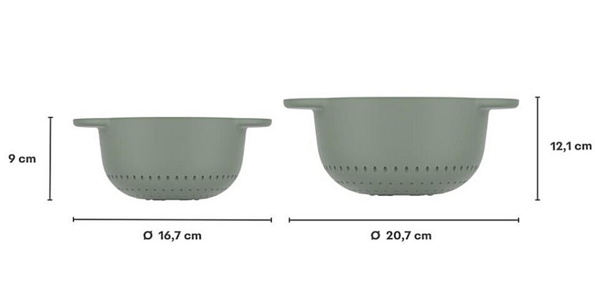 CEDIDLO - šalviovozelená, Konventionell, plast (21,6/16,2/9cm) - Mepal
