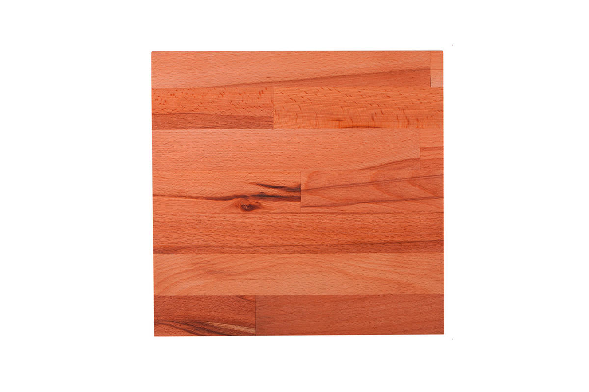 Universalhocker  - Kernbuche, Basics, Holz (30/40/30cm) - Gardenson
